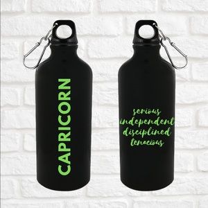 Zodiac Sign Water Bottle (20oz)